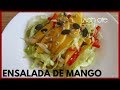 ENSALADA DE MANGO | Ensalada fresca, fácil, saludable y deliciosa