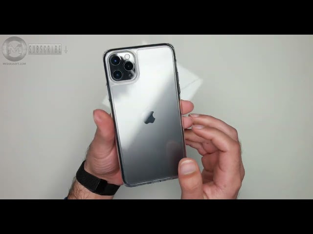 ESR Mimic Designed for iPhone 11 Pro Case, 9H Tempered Glass Back Cover test