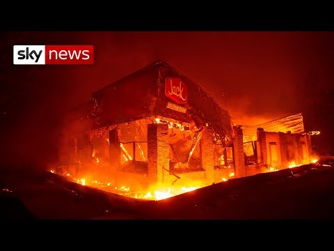 What caused the California wildfires?