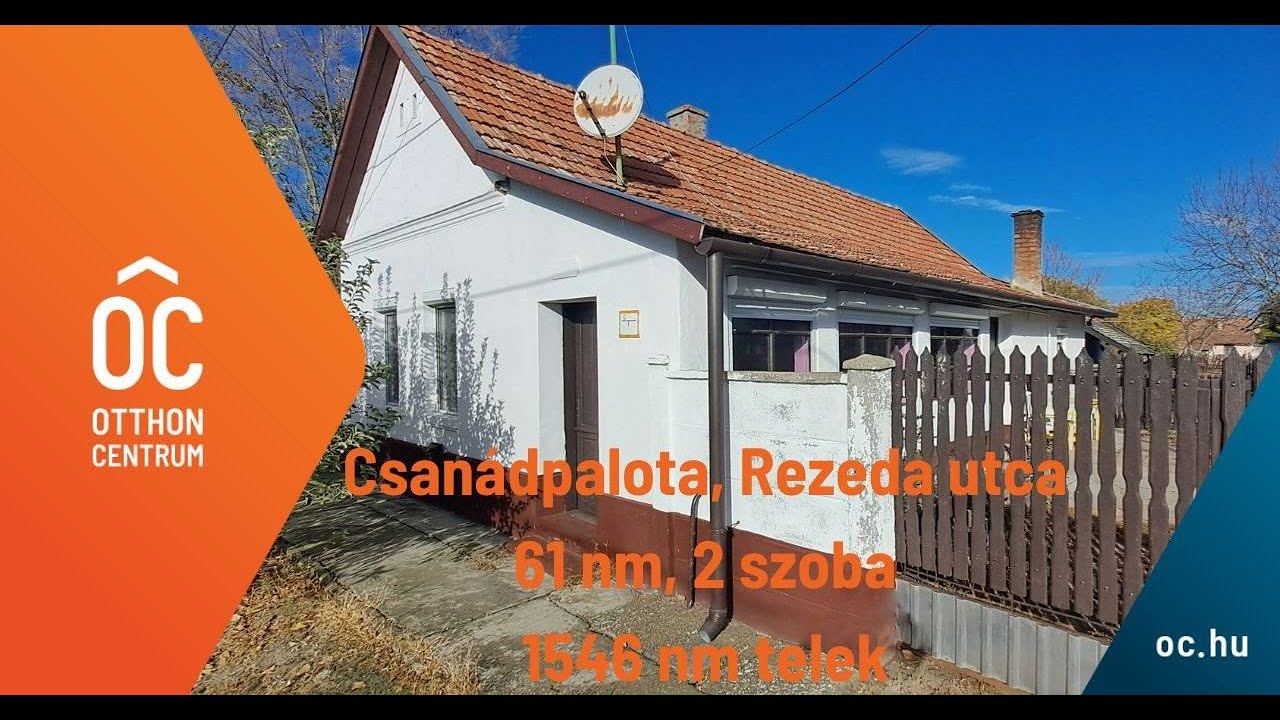 🏡  Élhető otthon Csanádpalotán – tágas telek, nyugodt környezet vár! 🌳
