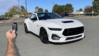 2024 Ford Mustang GT Premium Performance: Start Up, Exhaust, Test Drive, Walkaround, POV and Review