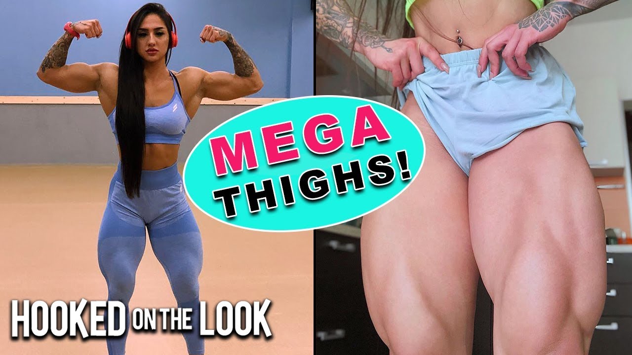 I’m Addicted To Building My Massive Thighs | HOOKED ON THE LOOK