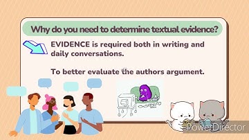 DETERMINING TEXTUAL EVIDENCES
