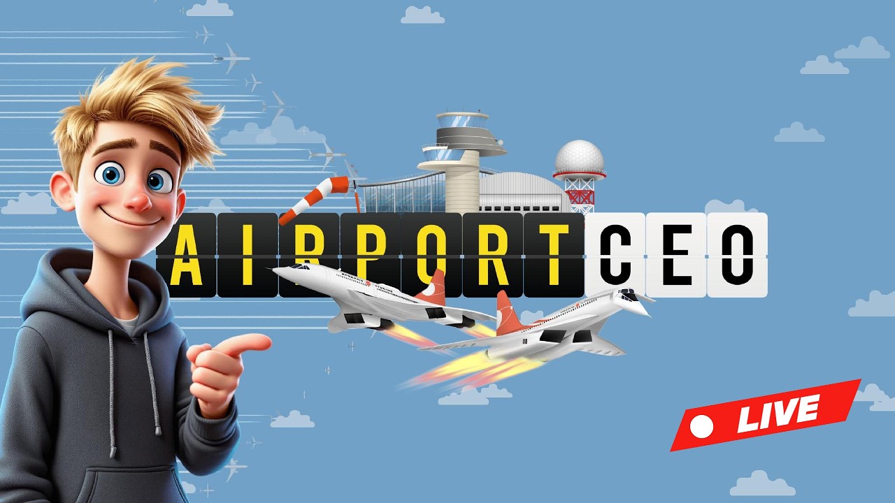 Fasten your Seat Belts, Bigger planes are coming | Live Stream | Airport CEO | ZwollywoodZz