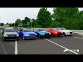 Forza 7 Drag race: BMW M5 E60 vs RS4 Avant'13 vs Charger SRT8 vs Falcon XR8 vs Chrysler 300 SRT8
