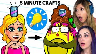 5 minute crafts is tricking adults into watching and taking care of
kids by giving them a heads up about their hacks. avocadocouple, who
under the same pr...