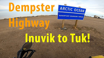 Dempster Highway from Inuvik to Tuktoyaktuk