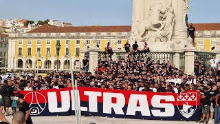 Cortèges Ultras Psg Benfica Vs Paris Saint Germain 05102022 Stade De La Luz