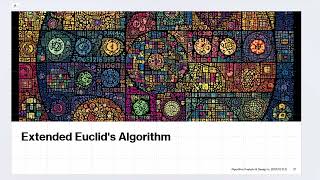 Lecture 10:  Number Theoretic Algorithms