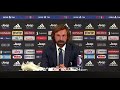 Conferenza stampa Pirlo post Juve-Sampdoria: le parole del tecnico