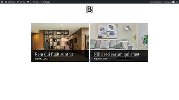 [Deprecated] How to create a list, a grid, or a carousel of posts with overlay style in Gutenberg