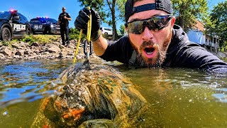 I Went Magnet Fishing… Then I Had to Call the Police