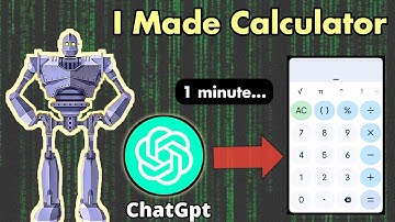 How i Made this calculator using Ai in 1 minute 🤯#chatgpt #ai