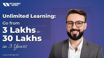 Unlimited Learning: Go from 3 Lakhs to 30 Lakhs in 3 Years.