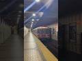 Old Red Line Train 1800 Leaving Broadway