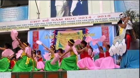 Lễ Giỗ Quốc Tổ Hùng Vương của trường Tiểu học Trương Quyền Q3 Tp.HCM 28-04-2015