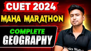 Complete Geography in One Shot 🤩 | Concepts + Most Important Questions | CUET 2024