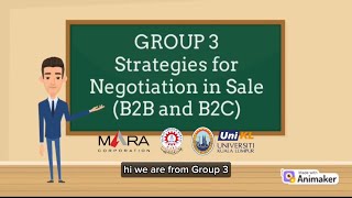 Strategies for Negotiation in Sale (B2B and B2C)