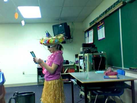 Indian Hills Christian School 4th Grade Student Presents Creative Book Report