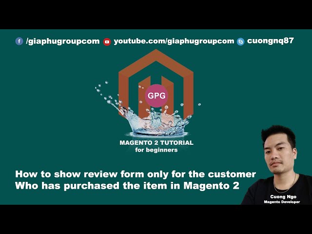 How to show review form only for the customer who has purchased the item in Magento 2