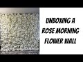 Rose Morning Flower Wall