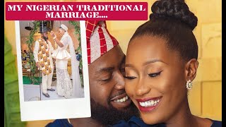 MY NIGERIAN TRADITIONAL WEDDING... IGBO\/YORUBA WEDDING...