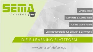 Sema College - Die E-Learning Plattform