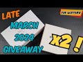 A late March 2024 double giveaway! | The Watcher