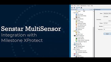 Senstar MultiSensor Milestone Integration