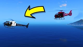 WHAT HAPPENS IF YOU FOLLOW A POLICE HELICOPTER IN GTA 5? screenshot 5