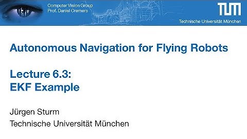 Autonomous Navigation for Flying Robots - Part 6.3 (Dr. Jürgen Sturm)