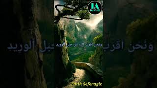 Allah is closer to you than you can imagine| Surah Qaf | Fatih Seferagic #Shorts