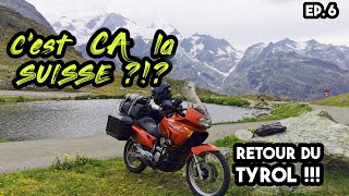 C'est ça la Suisse ?!? Des cols spectaculaires ! Road trip en Transalp  retour du Tyrol | EP06 |