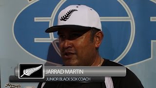 Jarrad Martin (New Zealand) Interview - Junior Black Sox at ESCM