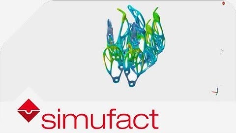 Simulation of displacement during the manufacturing multiple parts at time | Simufact