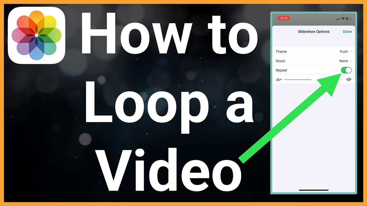 How to Loop  Videos to Play Repeatedly