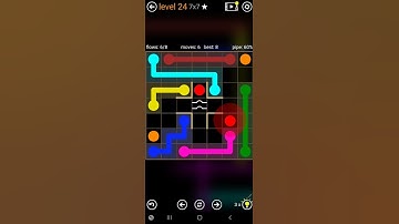 How To Solve Flow Free Bridges Variety Pack Level 24 7x7 Board Walk Through Solution Walkthrough