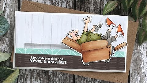 Funny Friday with Art Impressions: Sit Back Laugh Lines