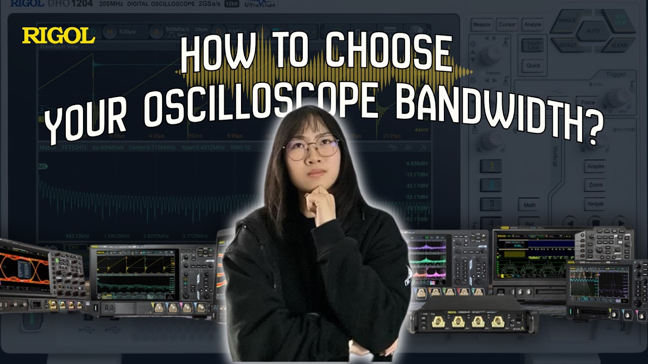 How to Choose the Right Oscilloscope Bandwidth | RIGOL How to Scope ...