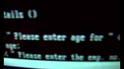 C++ Program illustrating how to define a class, then use it in the main routine.