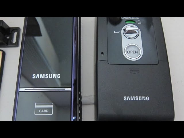 未使用SAMSUNG SHS-1320 電子錠 Samsung Ezon SHS-1320 guide - YouTube