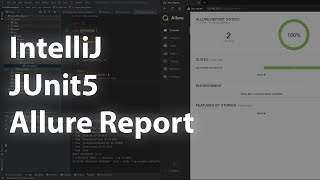 How to configure Allure Report with JUnit5 in an IntelliJ project?
