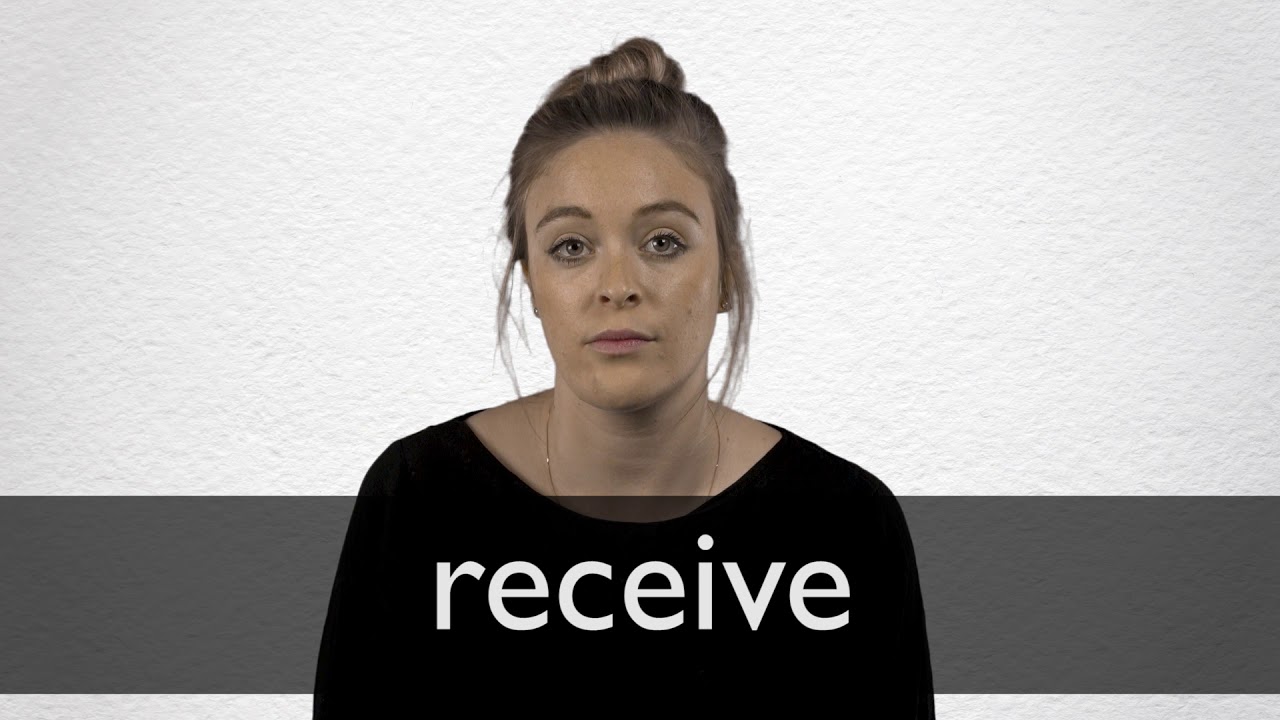 How To Pronounce RECEIVE In British English YouTube