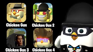 😨 Chicken Gun vs ALL VERSIONS! - Which One Is Better?