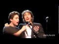 A young man in the audience sings with Josh Groban & shocks him! - Josh Page (FORTE on AGT)