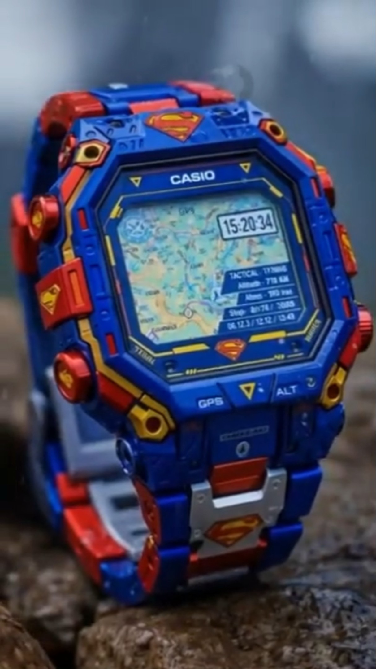 ★限定★G-SHOCKとスーパーマンのコラボ腕時計★世界限定1000本★レア品★ CASIO SUPERMAN×G-SHOCK 世界限定1000本 【公式通販】