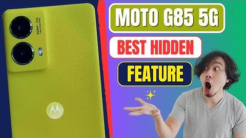 Motorola Moto G85 5G Hidden Feature | Stop Google Feed from Swipe Access