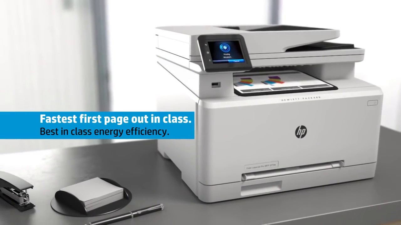 Hp Color Laserjet Pro Mfp M277dw Treiber Win 10 HP Color LaserJet Pro MFP M277dw Official First Look - YouTube
