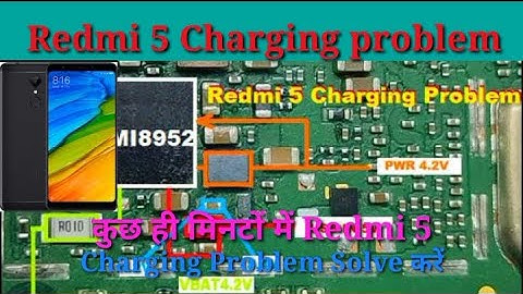 MI Redmi 5 Charging Problem Solution Charging Ways