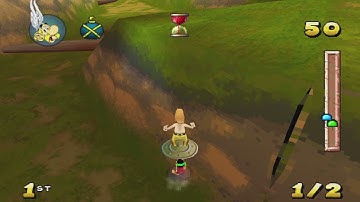 Asterix Mega Madness PS1 playthrough in Duckstation with enhancements